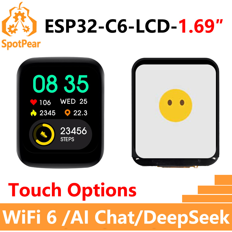 Esp32 C6 - Waveshare ESP32-C6 Opzione LCD touch da