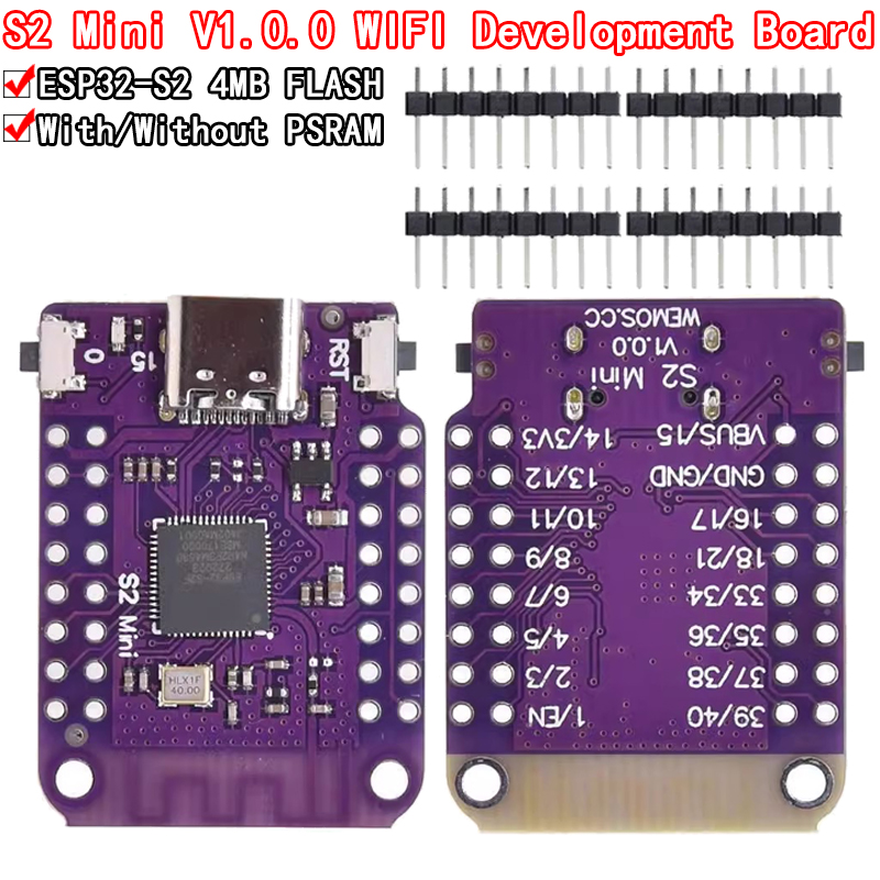 Esp32 S2 - ESP32 S2 Mini V1.0.0 - Scheda